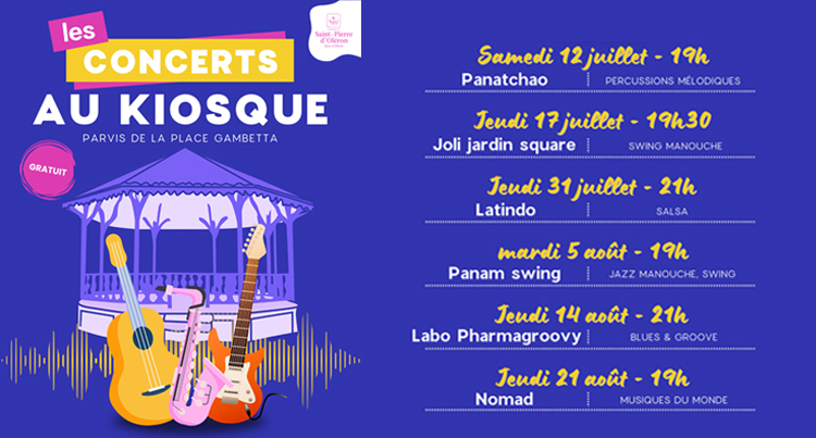 Actu concert au kiosque